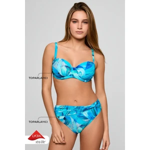 Seusta Desenli Toparlayıcı Bikini