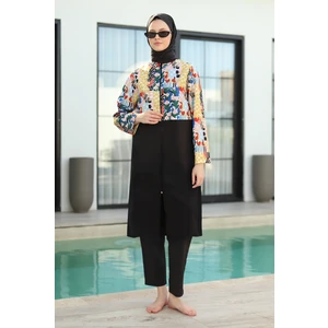 Desenli Yüzme Takımı Patchwork