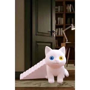 Kapı Stoperi / Dekoratif & Kaymaz Taban / Kedi Figürlü / Kapı Tutacağı