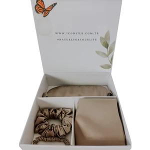 Icon Silk %100 Saf Ipek Dream Seti (Vizon)