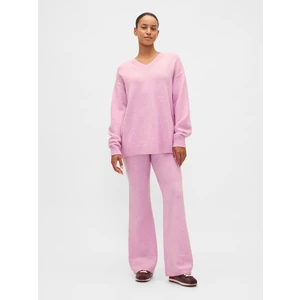 Kadın Pembe Cashsoft Boot Triko Pantolon