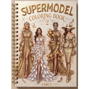 Supermodel2 Büyük Boy Boyama Kitabı