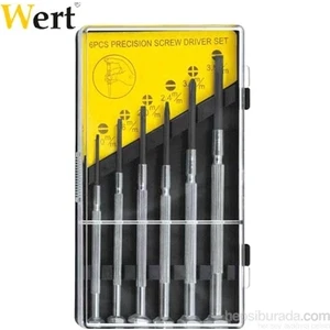 Wert 2251 Saatçi Tornavida Seti (6 Parça)