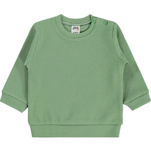Civil Baby Düz Basic 6-18 Ay Sweatshirt - Haki