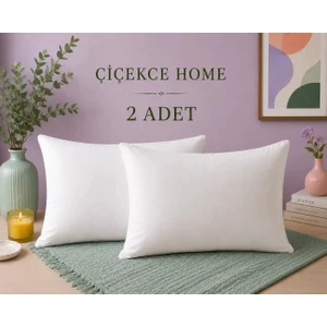 Çiçekce Home 800 gr 2'li Silikon Yastık