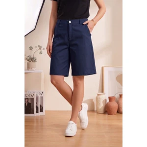 Kadın Relaxed Fit Chıno Şort