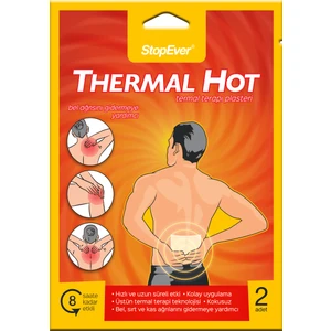 Stopever Thermal Hot Termal Terapi Plasteri 2 Adet Bant -