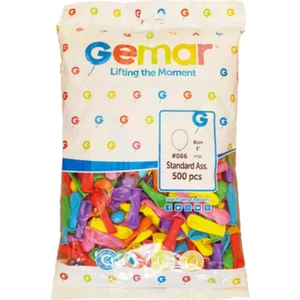 500 Adet 8 cm Mini Boy Su Balonu- Karışık