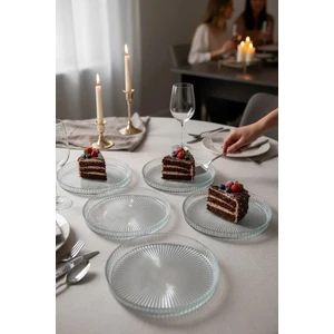 Papatya 6’lı Pasta Tabağı Seti 16 cm