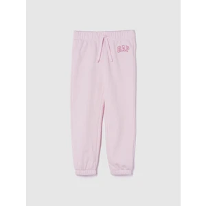 Kız Bebek Pembe Gap Logo Pull-On Jogger Eşofman Altı