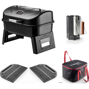 Go & Grill Barbekü Mangal Mega Pack Siyah