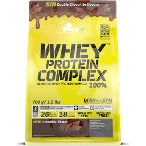 Whey Protein Complex 700 gr Double Çikolata Aromalı Toz Formda Whey Protein İçerir
