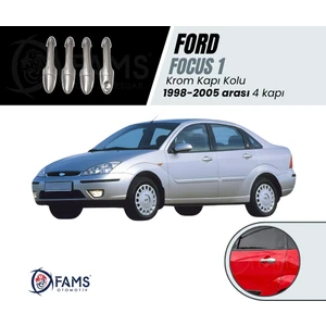 Fams Otomotiv Ford Focus 1 Krom Kapı Kolu 4 Kapı 1998-2005 Paslanmaz Çelik
