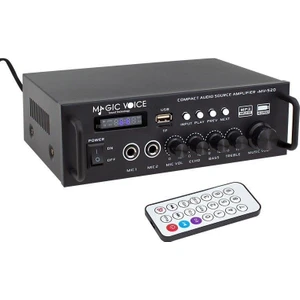 MV-520 2X15 WATT USB/SD/Bluetooth Trafosuz Anfi