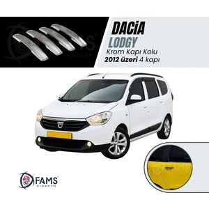 Fams Otomotiv  Dacia Lodgy Krom Kapı Kolu 4 Kapı 2012> Paslanmaz Çelik