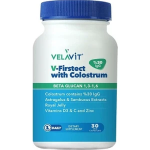 Velavit V-Firstect With Colostrum 30 Tablet