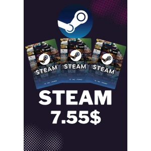 Steam 7.55$ Dolar Cüzdan Kodu