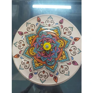 Sobacı Aydın Metal Baca Kapağı Kilim Desenli