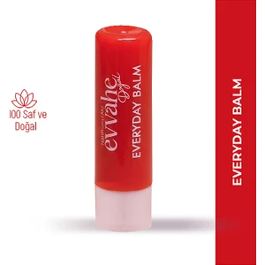 Evvahe Doğal Everyday Balm Lipbalm Dudak Bakım Balmı  4gr