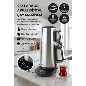 Nova Dijital Çelik Çay Makinesi Inox