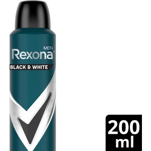 Men Erkek Sprey Deodorant Invisible Black&White 200 ml