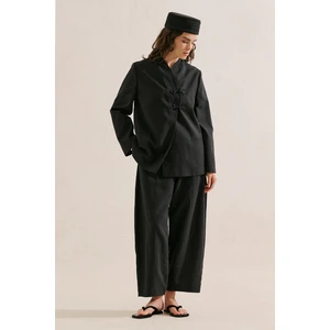 PREMIUM BARREL PANTOLON SİYAH