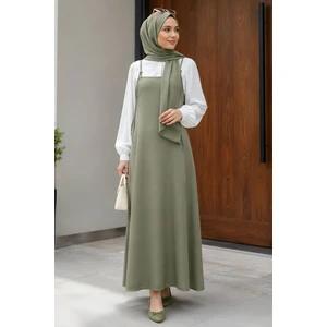 İmaj Butik Çağla Ip Askılı Jile Elbise