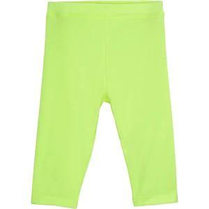 Neon Sarı Kız Çocuk Basic Kapri