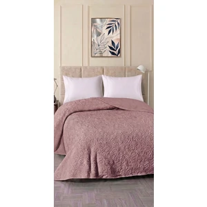 ZBY Home Embos Çift Kişilik Battaniye - Mürdüm