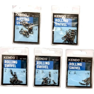 Rolling Swivel Bilyalı Fırdöndü (10ADET)