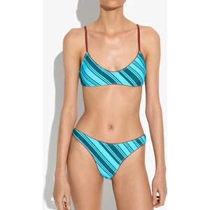Kadın Çizgili Bikini Üstü