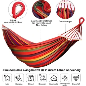 Tree Bed Lightweight Canvas Hamak