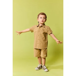 %100 Pamuk Şort Erkek Bebek H8152A526HS