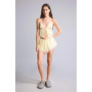 Dantelli Şort Pijama Altı H1353AX26SM