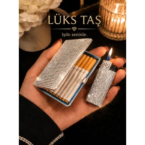 Lüks Taş Taşlı Sigara Tabakası