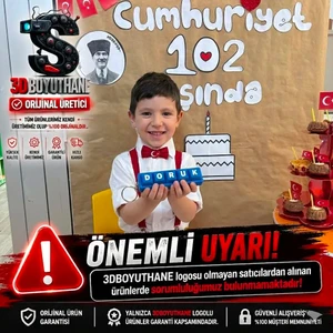 3D Boyuthane Kişiye Özel Klavye Tuşlu Anahtarlık