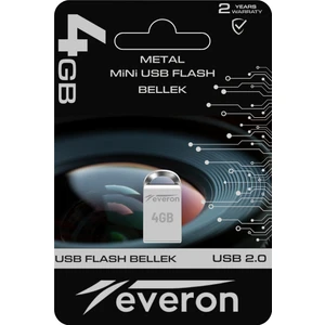 4GB Metal USB Mini Flash Bellek