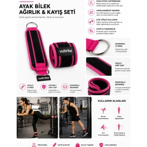 Pro Ayak Kayışı Ankle Strap Pembe