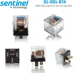 Röle 12V Mini Işıklı 40A 5 BACAKLI