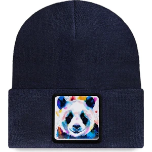 Panda Logolu Lacivert Bere