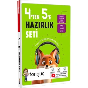 Tonguç Akademi 4'ten 5'e Hazırlık Seti