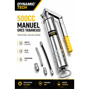 Dynamic Tech Profesyonel Yüksek Basınçlı Gres Yağ Pompası 500 cc
