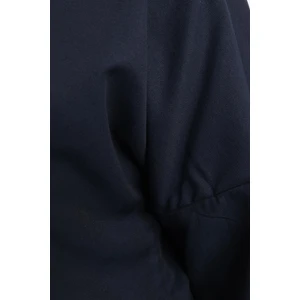Allday  Lacivert Oversize Basic Gömlek