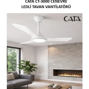 CT-3000 Cenevre Ledli Tavan Vantilatörü