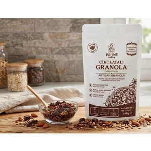 Yoğun Çikolatalı Glutensiz Granola