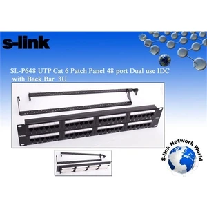 Sl-P648 48 Li Utp Cat6 Patch Panel