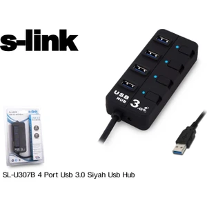 Sl-U307b S-Lınk Usb 3.0 4 Port Usb Hub