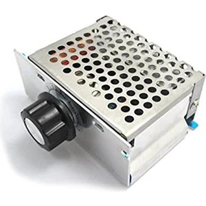 4000W Dimmer Voltaj Regülatörü Ac Motor Hız Devresi (Kasalı)