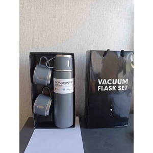 Vacuum Bottle Bardaklı Paslanmaz Çelik Termos
