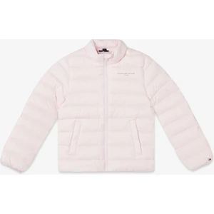 Tommy Hilfiger Essential Light Down Çocuk Pembe Ceket